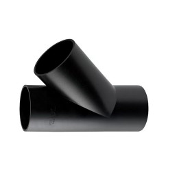 Y-Stück PE 45° Abzweig 75/50 mm Durchmesser
